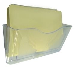 DEFLECT-O DOCUPOCKET WALL POCKET L/S CLEAR 63101 DEFLECT-O DOCUPOCKET WALL POCKET L/S CLEAR 63101