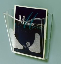 DEFLECT-O DOCUPOCKET WALL POCKET PORTRAIT CLEAR 63001 DEFLECT-O DOCUPOCKET WALL POCKET PORTRAIT CLEAR 63001