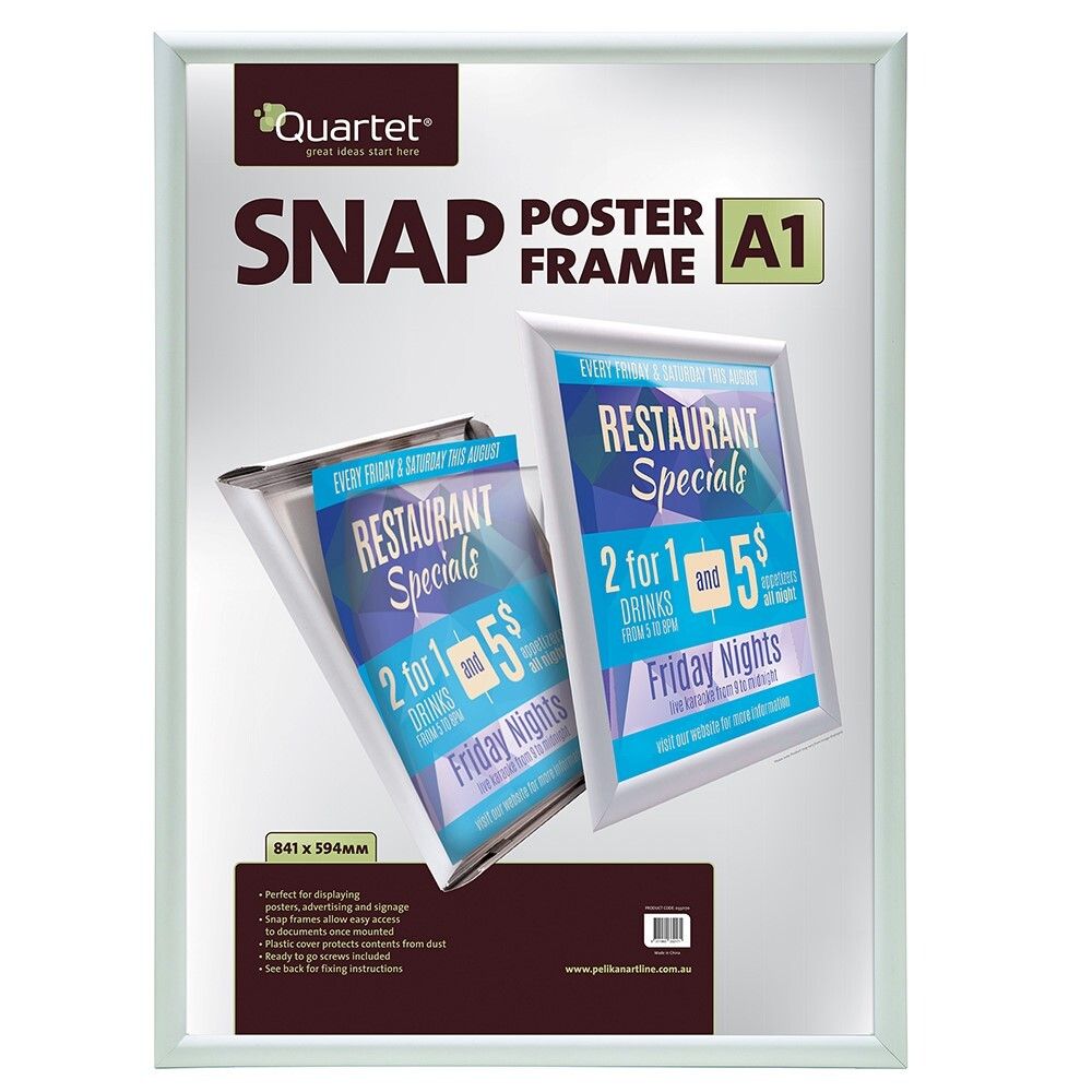 SP- POSTER FRAME QUARTET A1 25MM INSTANT