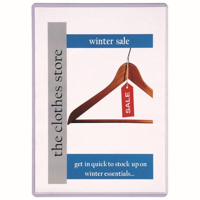 SP- DOCUMENT PROTECTOR MARBIG A5 PROTECT A COVER