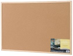 CORK BOARD QUARTET PINE FRAME 900X600MM