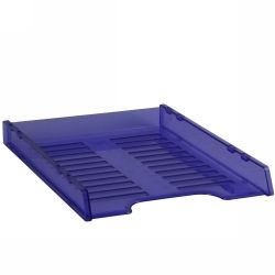 DOCUMENT TRAY ITALPLAST A4 SLIMLINE MULTI FIT TINTED PURPLE DOCUMENT TRAY ITALPLAST A4 SLIMLINE MULTI FIT TINTED PURPLE