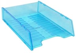 DOCUMENT TRAY ITALPLAST MULTIFIT NEON BLUE