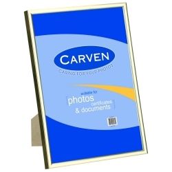 DOCUMENT FRAME CARVEN A4 GOLD