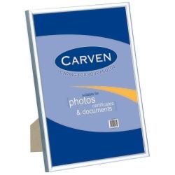 DOCUMENT FRAME CARVEN A4 SILVER