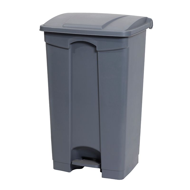 BIN PEDAL COMPASS 68L GREY