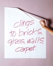 WRITE ON CLING SHEETS AVERY 686X864MM WHITE 35SHTS WRITE ON CLING SHEETS AVERY 686X864MM WHITE 35SHTS