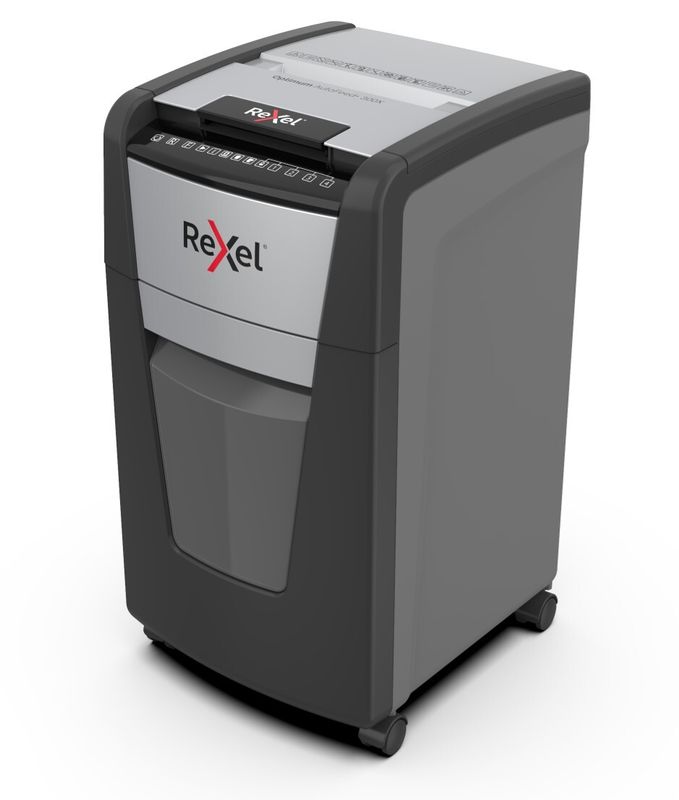 SP- SHREDDER REXEL OPTIMUM AUTO+ 300X CROSS