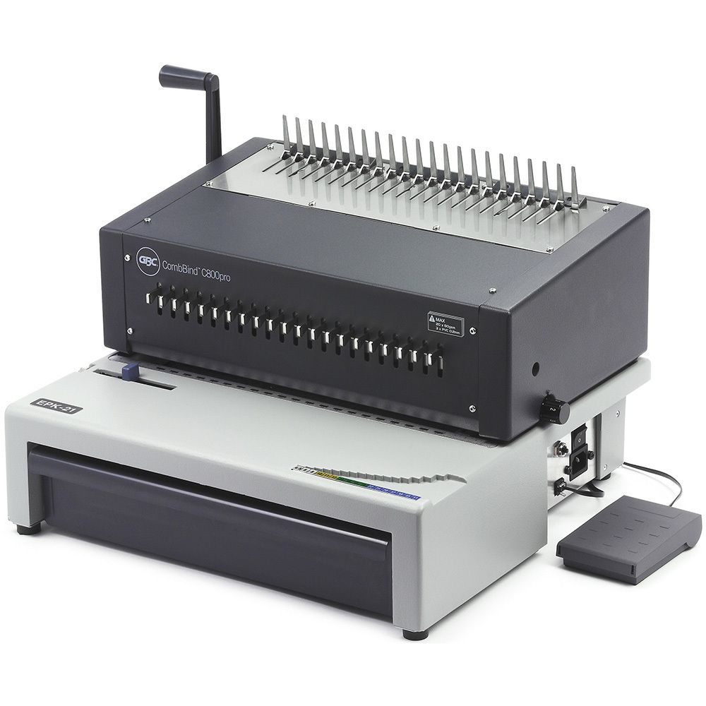 SP- BINDING MACHINE GBC COMBBIND C800 PRO ELECTRIC SP- BINDING MACHINE GBC COMBBIND C800 PRO ELECTRIC