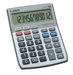 CALCULATOR CANON LS121TS 12 DGT TAX D/TOP D/POWER