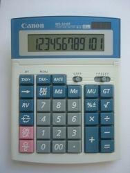 CALCULATOR CANON Ws1210t/ws1210hi III D/TOP D/POWER CALCULATOR CANON Ws1210t/ws1210hi III D/TOP D/POWER
