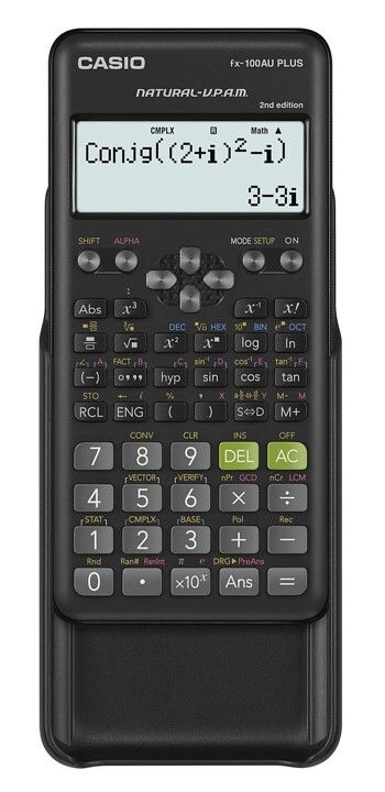 CALCULATOR CASIO FX100AU PLUS SCIENTIFIC 2ND EDITION