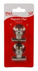 LETTER CLIPS MAGNETIC STAT 32MM PK2