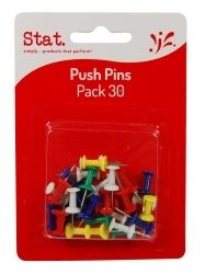 PUSH PINS STAT PK30
