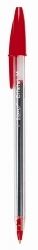 PEN BIC BP CRISTAL MED RED BX12