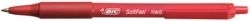PEN BIC BP SOFT FEEL RETRACT RED