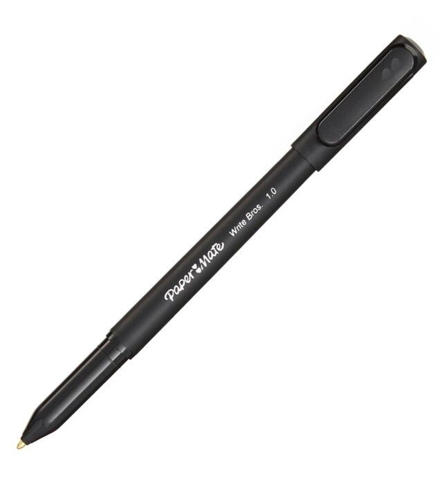PEN PAPERMATE 1.0MM WRITE BROS BLACK