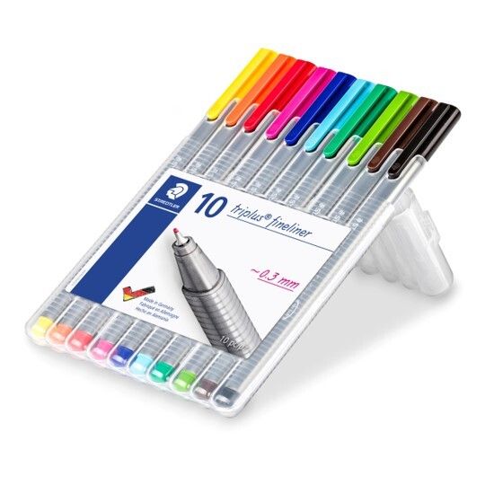 PEN FINELINER STAEDTLER FT TRIPLUS WLT10