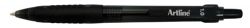 PEN ARTLINE BP 8410 RETRACT MED BLACK
