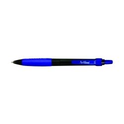 PEN ARTLINE BP 8410 RETRACT MED BLUE BX50