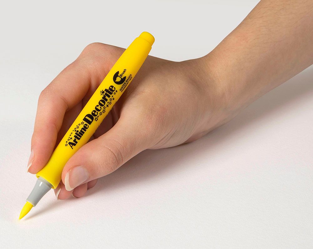 SP- DECORITE ARTLINE STANDARD BRUSH YELLOW