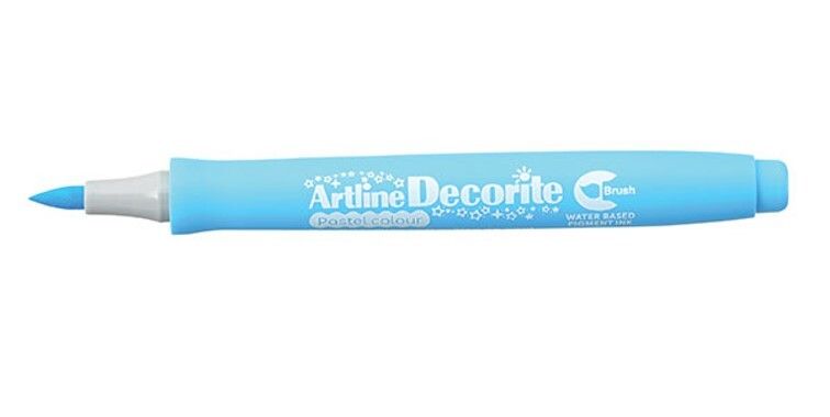 SP- DECORITE ARTLINE PASTEL BRUSH BLUE