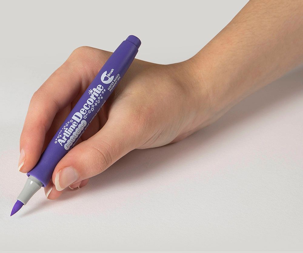 SP- DECORITE ARTLINE PASTEL BRUSH PURPLE