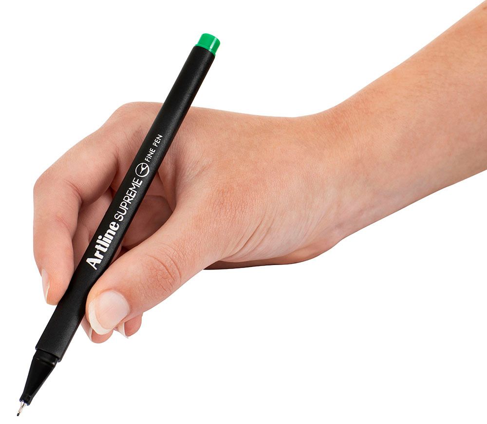 PEN ARTLINE SUPREME 0.4MM FINELINE GREEN
