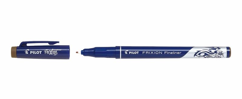 SP- PEN PILOT FRIXION FINELINER 0.45MM FINE BROWN