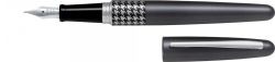 SP- PEN PILOT MEDIUM MR3 FOUNTAIN HOUNDSTOOTH GREY BARREL BLACK INK SP- PEN PILOT MEDIUM MR3 FOUNTAIN HOUNDSTOOTH GREY BARREL BLACK INK