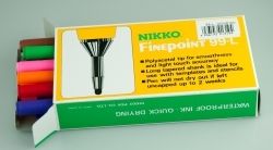 PEN NIKKO 99-L 0.4MM FINELINE ASST BX12