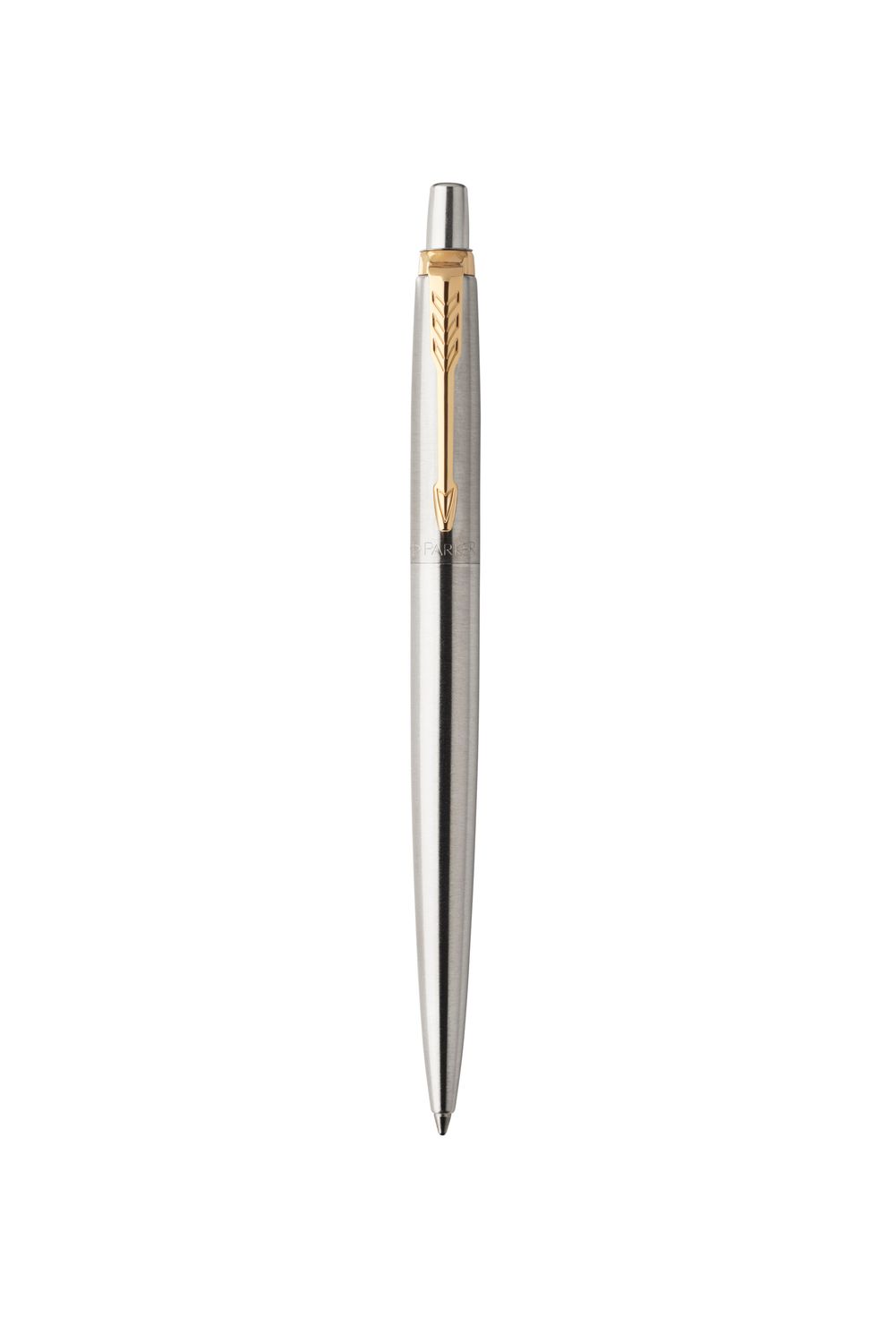 PEN PARKER JOTTER BALLPOINT STAINLESS STEEL GOLD TRIM PEN PARKER JOTTER BALLPOINT STAINLESS STEEL GOLD TRIM