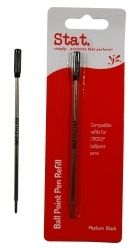 PEN REFILL STAT (CROSS) BP MED BLACK