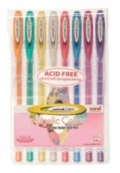 PEN UNI RB SIGNO UM120 ANGELIC FINE ASST WLT8 PEN UNI RB SIGNO UM120 ANGELIC FINE ASST WLT8