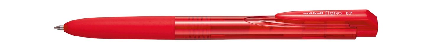 PEN 0.7MM SIGNO RT1 RETRACTABLE RED
