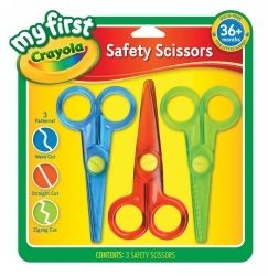 SCISSORS CRAYOLA MY FIRST SAFETY 3'S