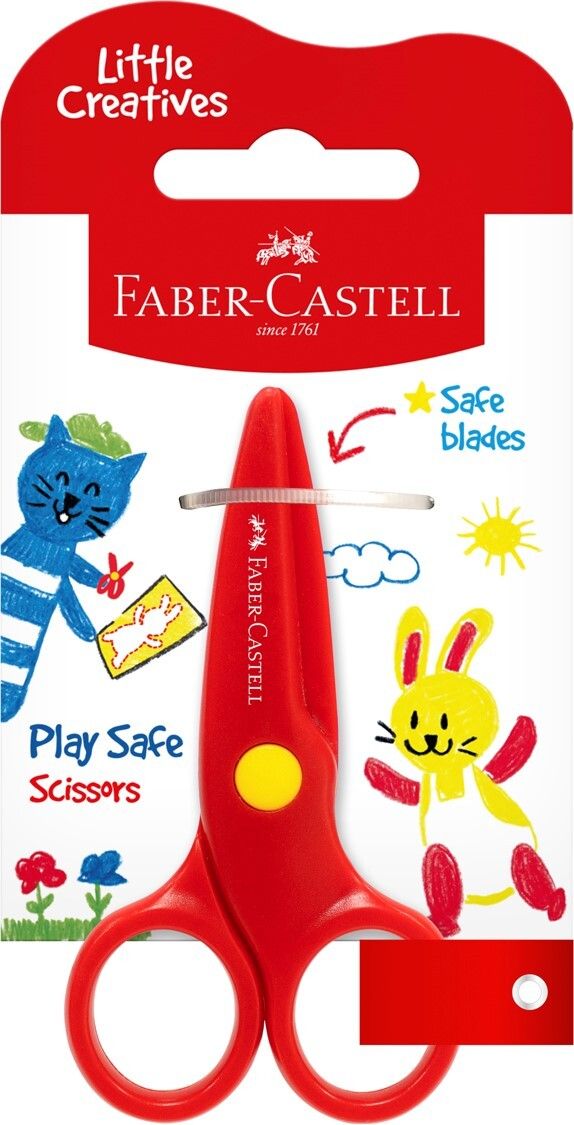 SCISSORS FABER-CASTELL LITTLE CREATIVES PLAYSAFE SCISSORS FABER-CASTELL LITTLE CREATIVES PLAYSAFE