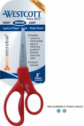 SCISSORS WESTCOTT 152MM STUDENT ANTIMICROBIAL