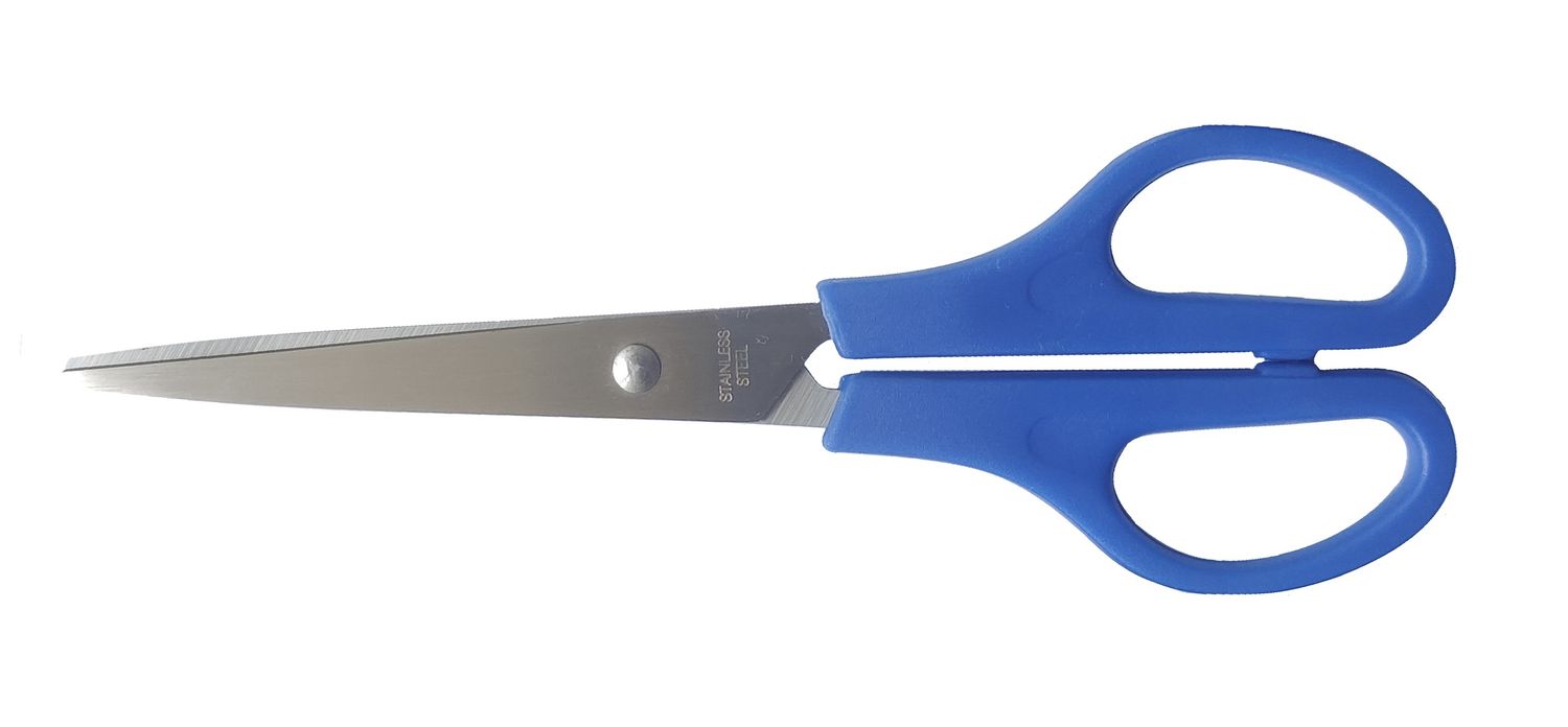 SCISSORS GNS 165MM SCHOOL SAFETY BLUE 25PK