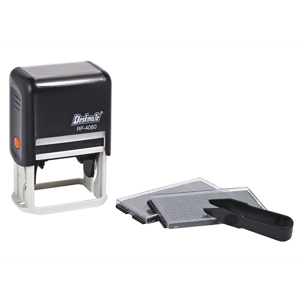 SP- STAMP KIT DESKMATE 6 LINES 3MM/4MM TEXT