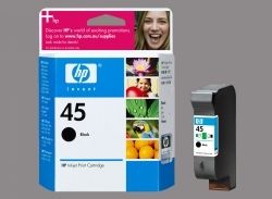 INK JET CART HP 45 51645A BLACK