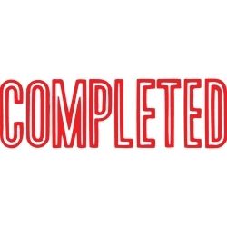 X-STAMPER 1026 COMPLETED RED