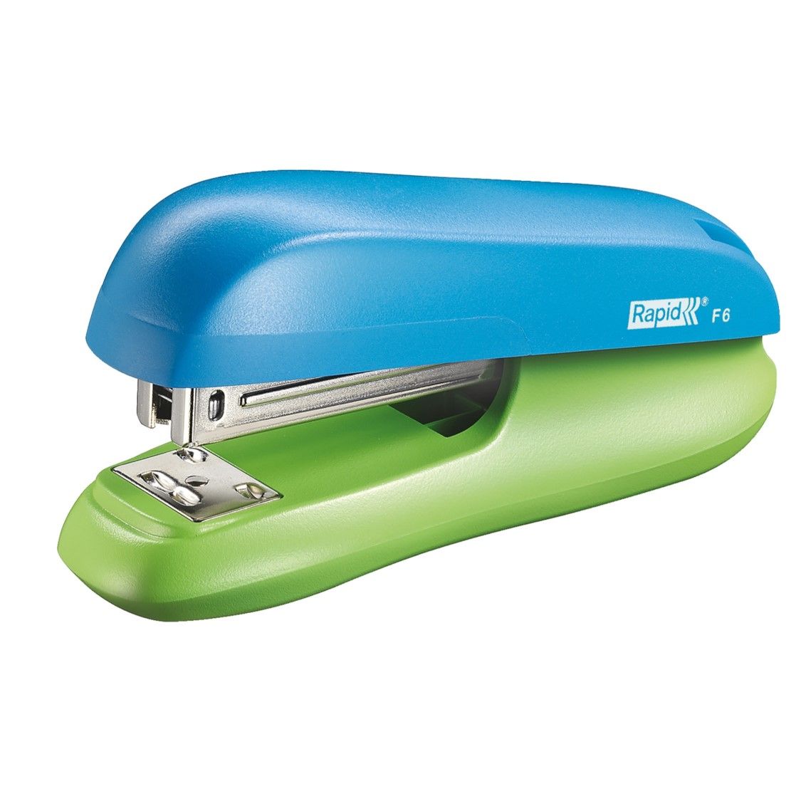 SP- STAPLER RAPID F6 HALF STRIP FUNKY TWO TONE BLUE/GREEN SP- STAPLER RAPID F6 HALF STRIP FUNKY TWO TONE BLUE/GREEN