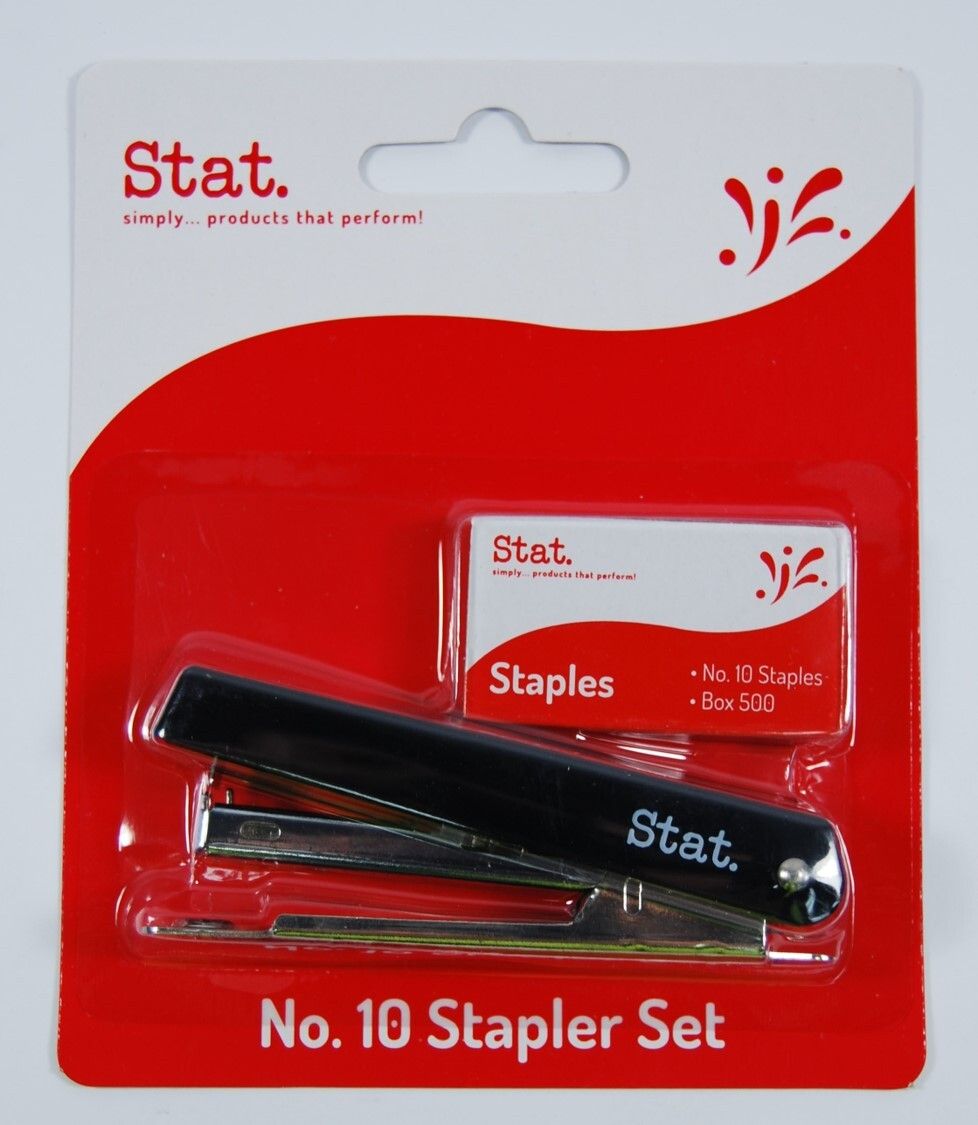 STAPLER STAT NO 10 W/STAPLES