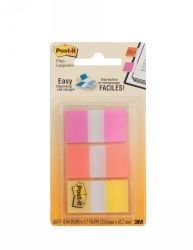 FLAGS POST-IT 23.8X43.2MM 680-OLP 3 COLOURS