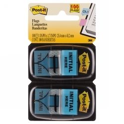 FLAGS POST-IT 680-IH2 INITIAL HERE PK100