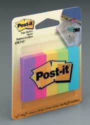 PAGE MARKERS POST-IT 670-5AU JAIPUR ULTRA WIDE PAGE MARKERS POST-IT 670-5AU JAIPUR ULTRA WIDE