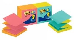 NOTES POP UP POST-IT 76X76MM R330-U-ALT CAPETOWN 2 COLOURS PK12 NOTES POP UP POST-IT 76X76MM R330-U-ALT CAPETOWN 2 COLOURS PK12