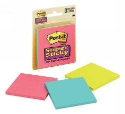 NOTES POST- IT SUPER STICKY 3321-SSAU 73X73 RIO DE JANEIRO PK3