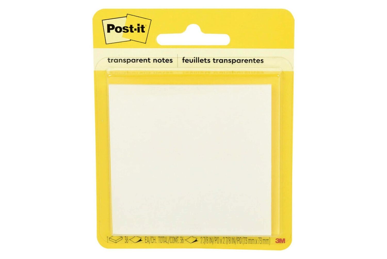 NOTES SUPER STICKY POST-IT 73X73 600-TRSPT TRANSPARENT 36 SHEET PER PAD NOTES SUPER STICKY POST-IT 73X73 600-TRSPT TRANSPARENT 36 SHEET PER PAD